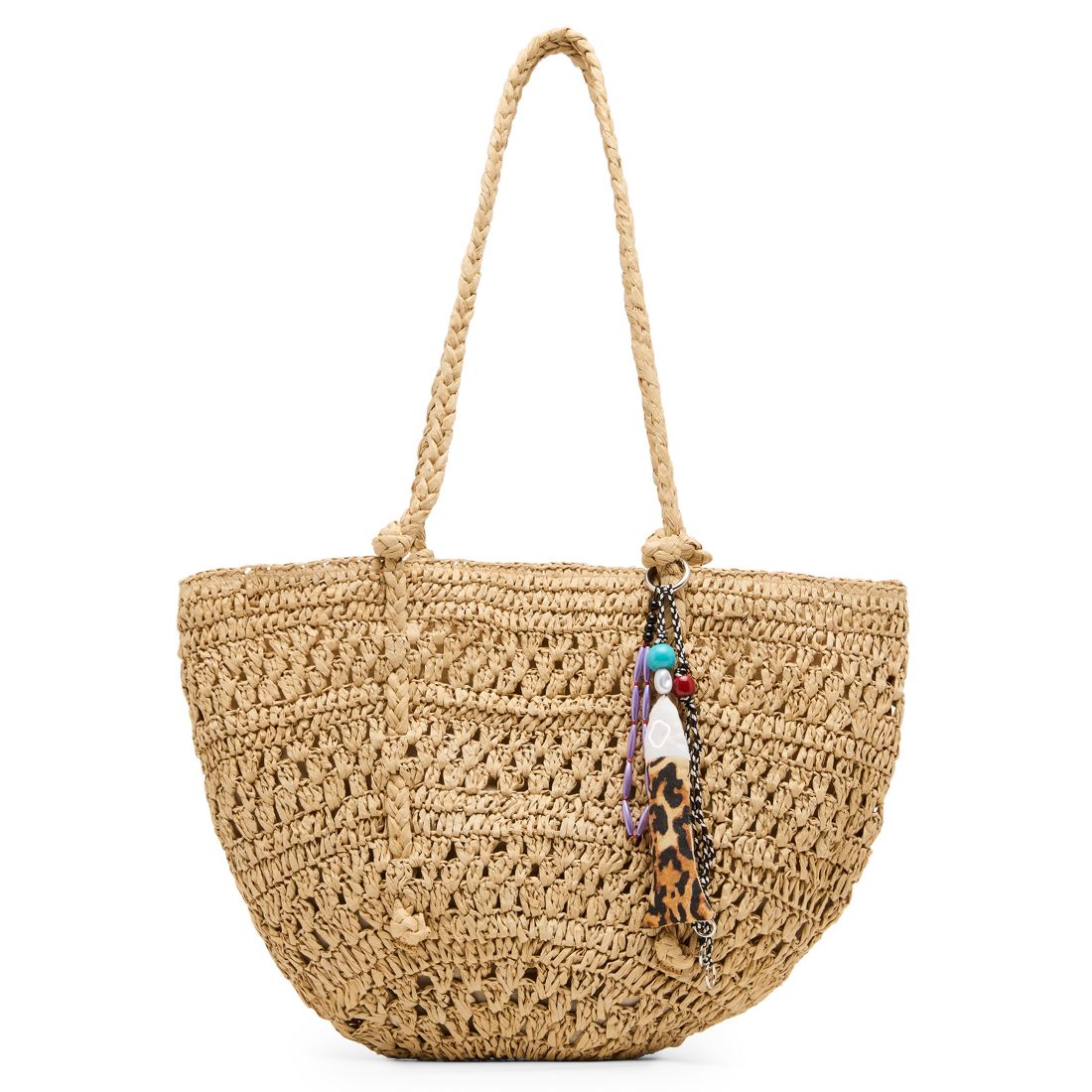 Steve Madden Btydes Raffia Shopper