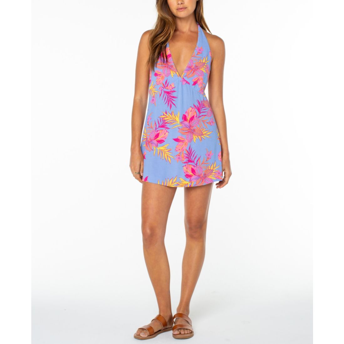 Roxy Women's Beach Day Printed Mini Dress