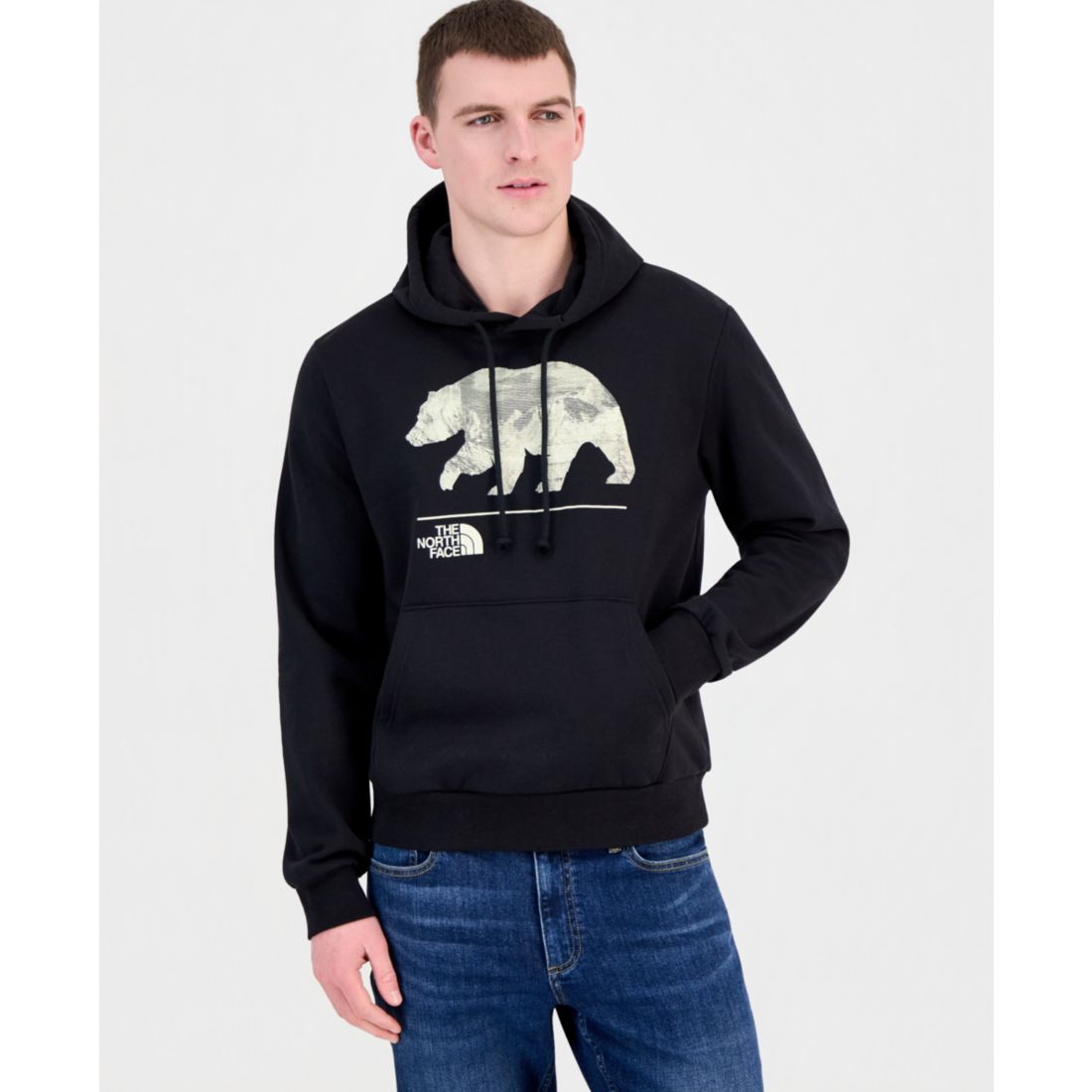The North Face Men's Evolution Mountain Bear Hoodie