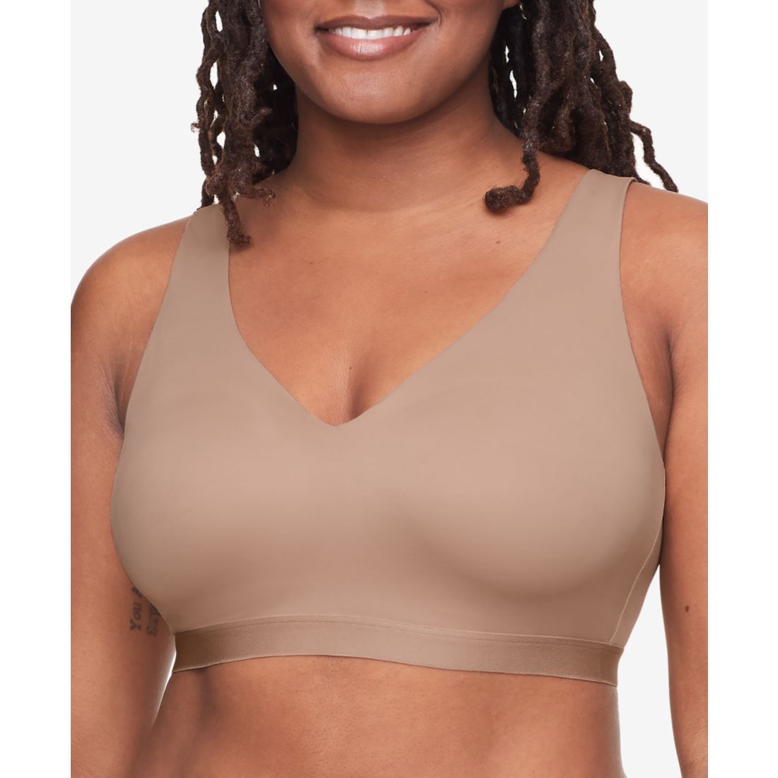 Warner's Cloud 9 Super Soft, Smooth Invisible Look Wireless Lightly Lined Comfort Bra RM1041A