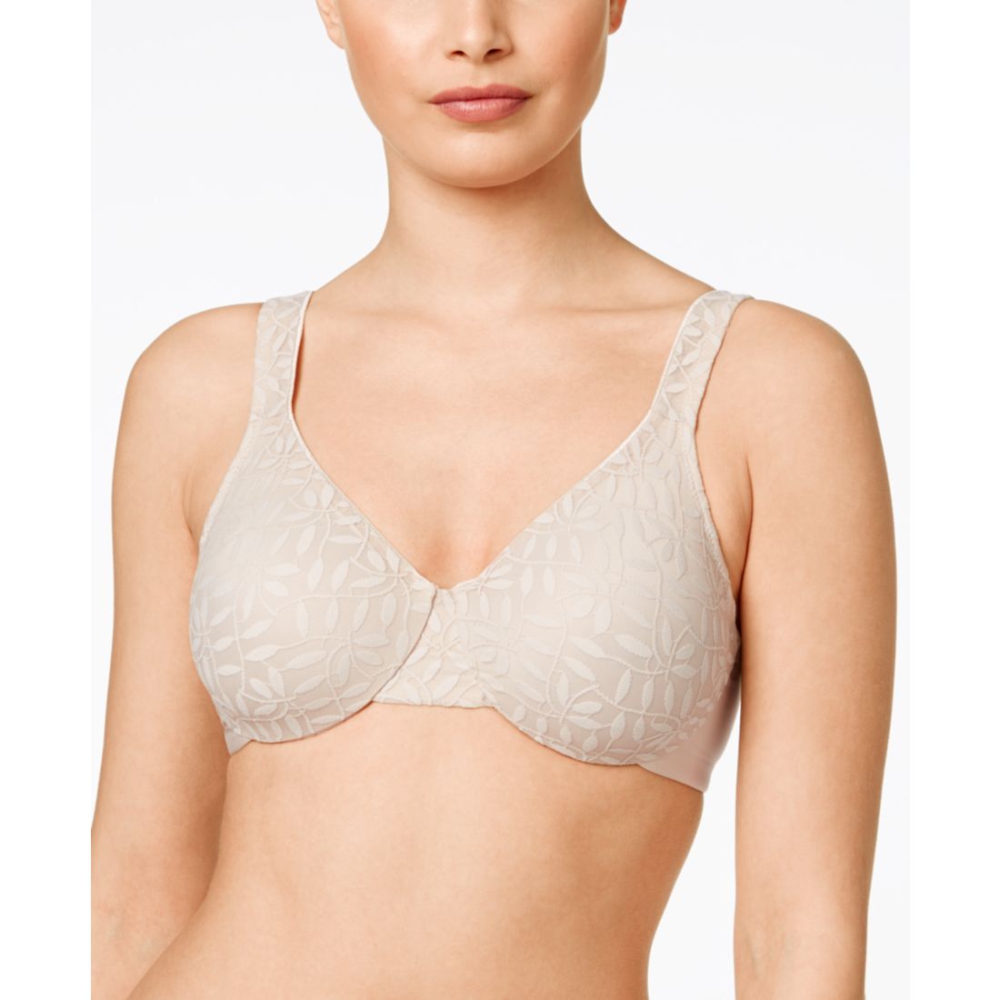 Olga Sheer Leaves Minimizer Bra 35519