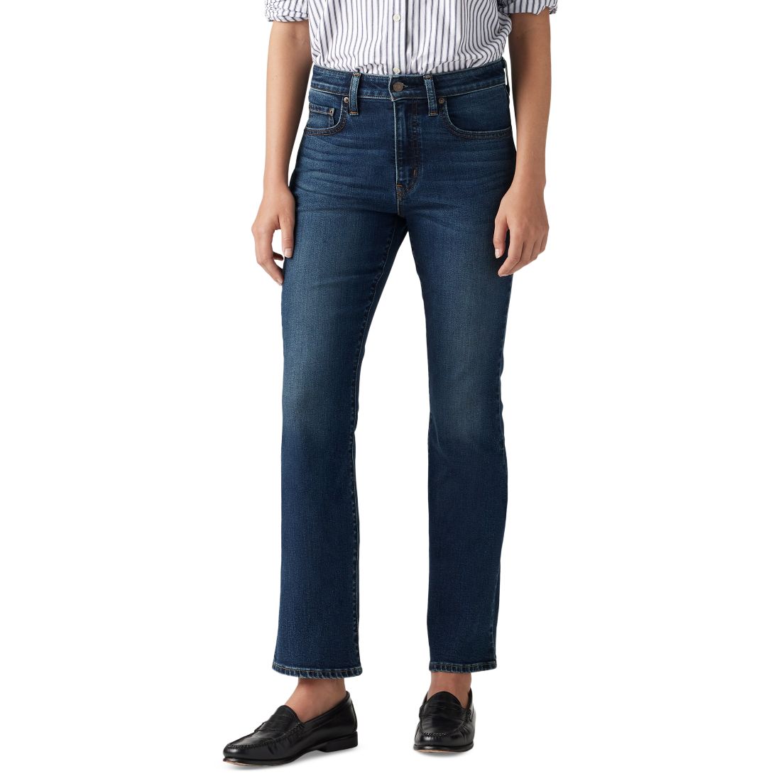Levi s Women's 725 High-Rise Kick Boot Jeans