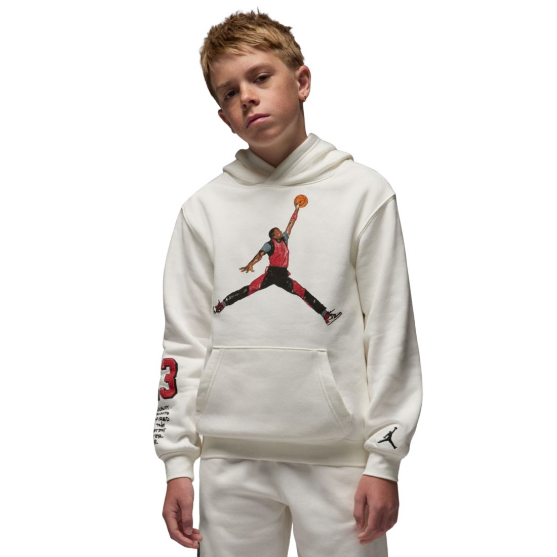 Jordan Boys' 8-20 Long-Sleeve Pullover Hoodie