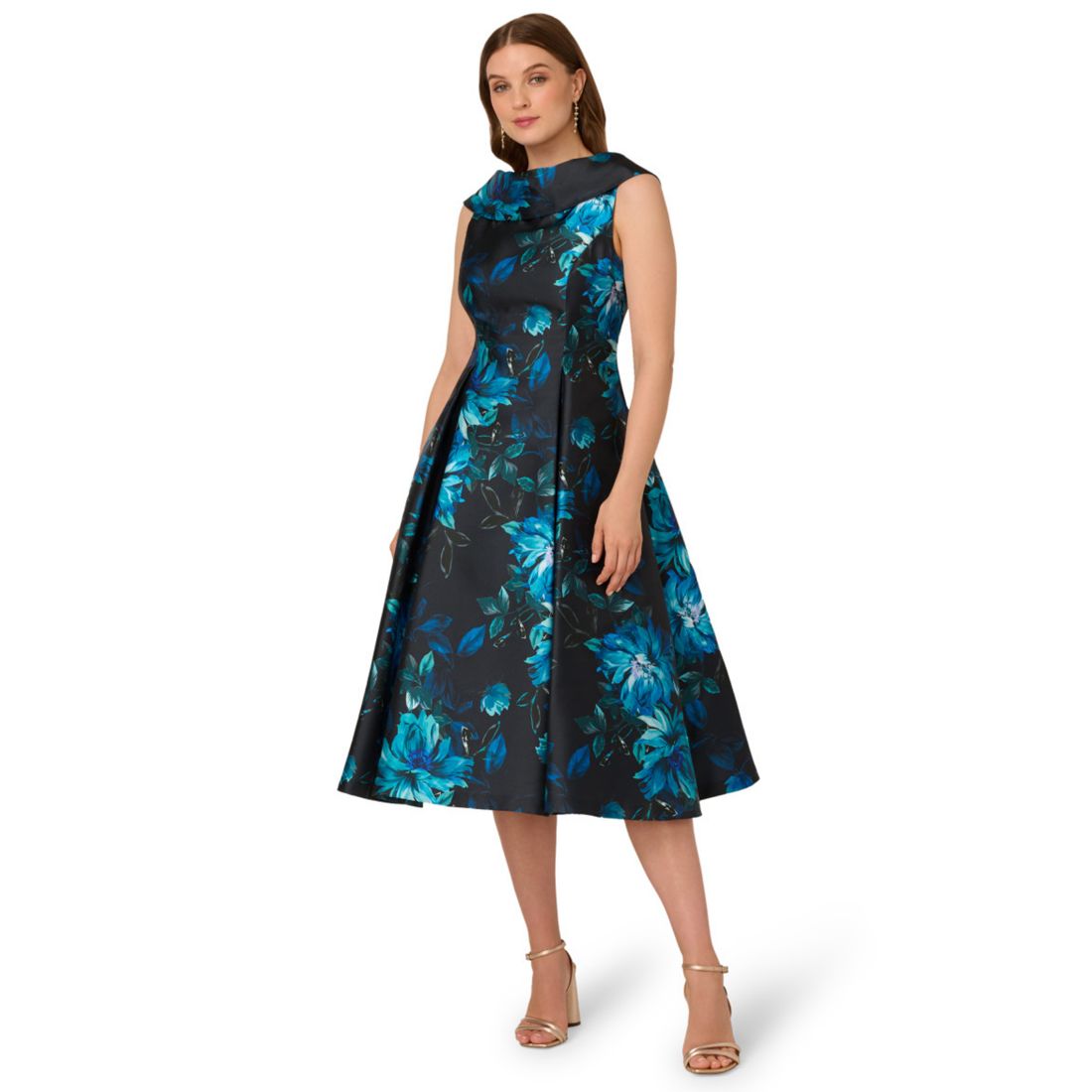 macy's adrianna papell lace dress Adrianna Papell Women's Off-The-Shoulder Beaded Sheath Dress