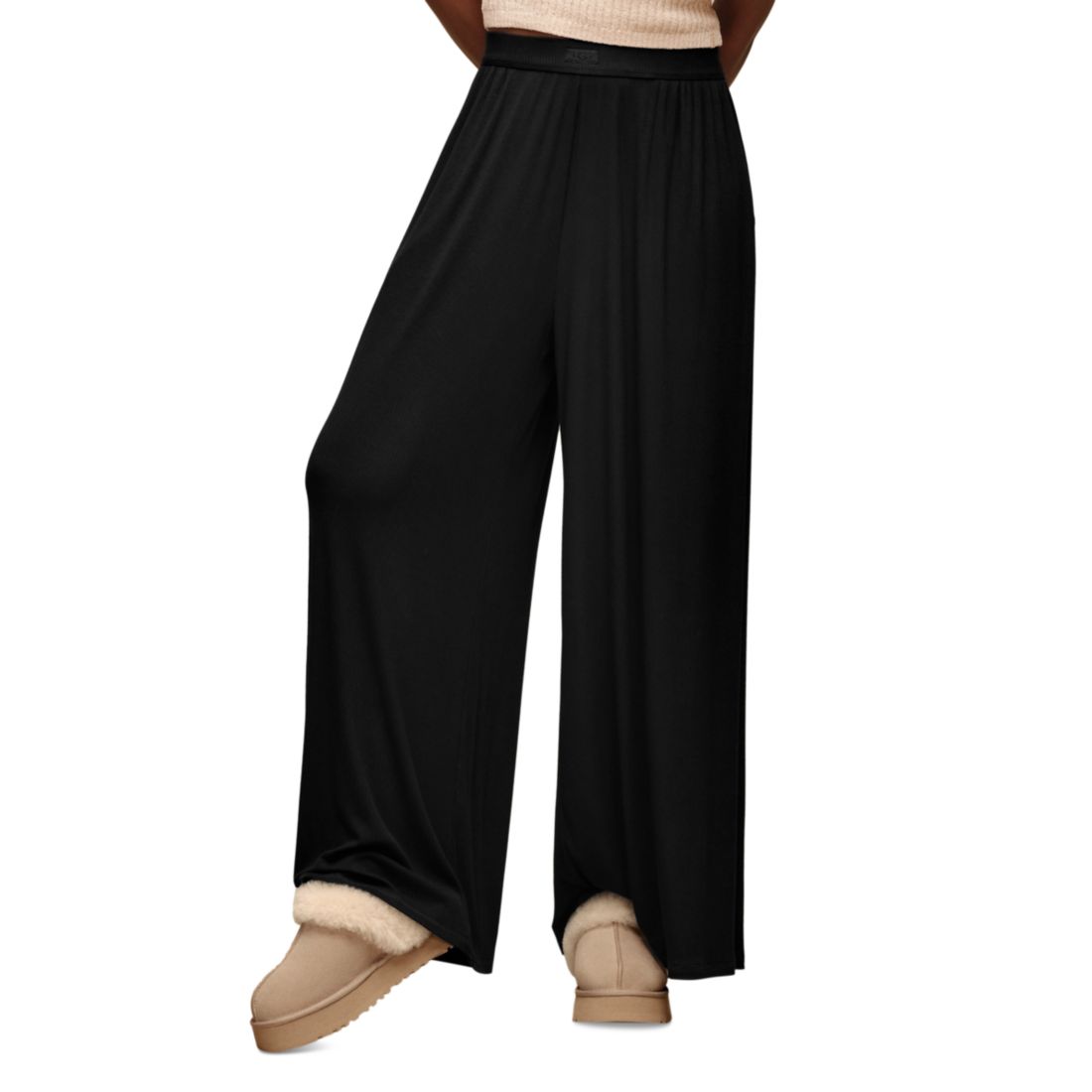 UGG Women's Imogen Wide-Leg Rib Pants