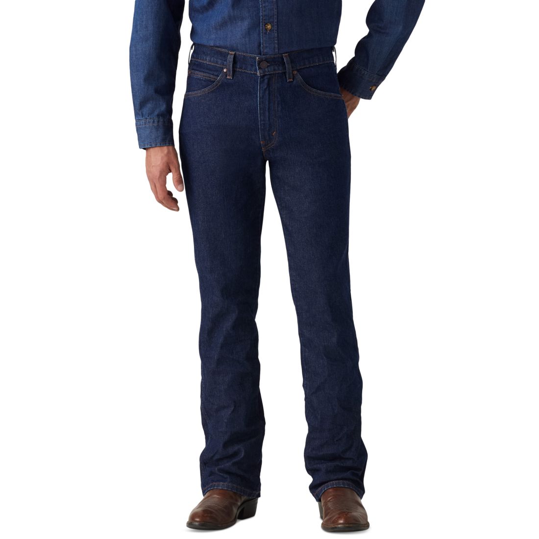 Levi s Men's 537 Regular Fit Western Bootcut Jeans