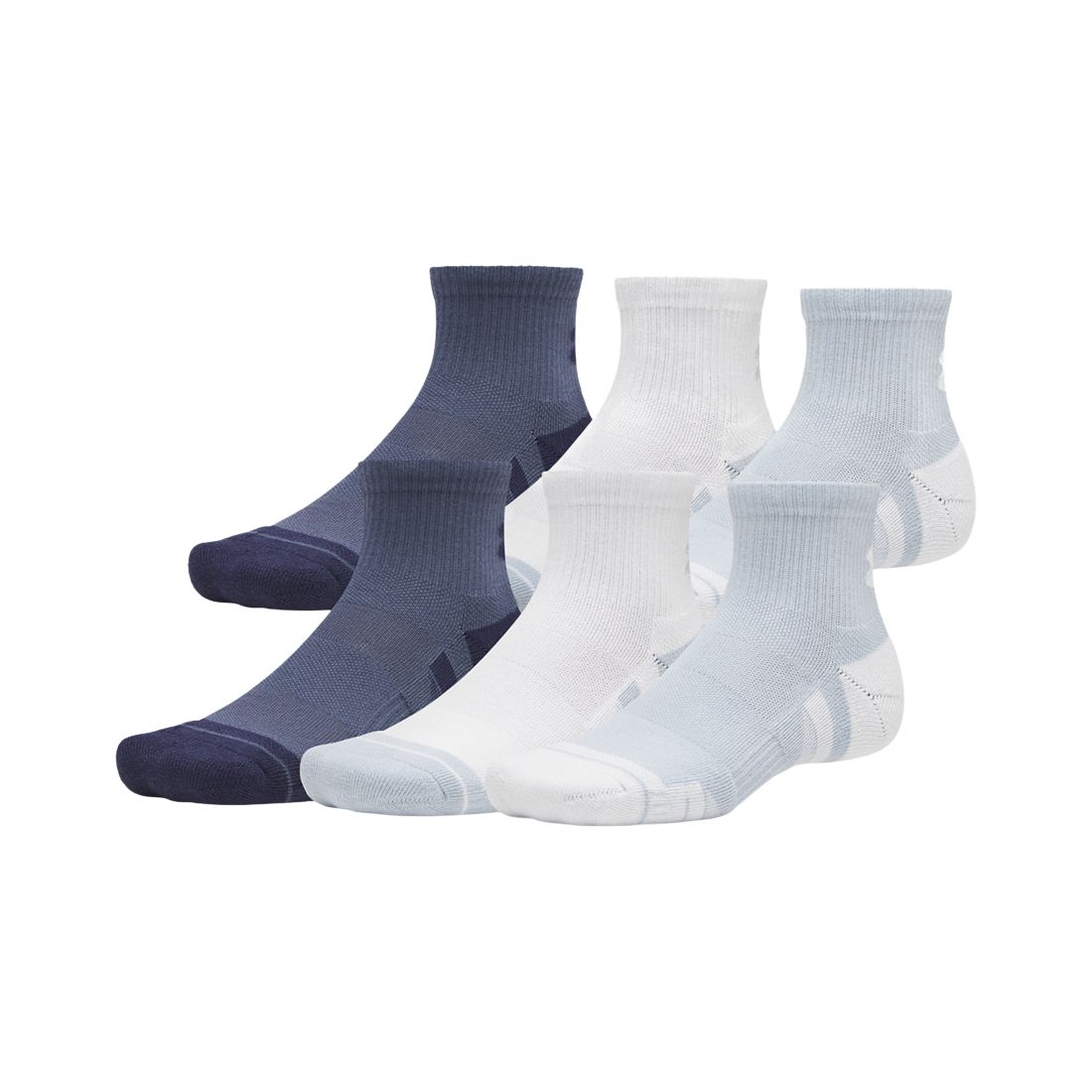 Under Armour Men's Performance Tech 6-Pack Quarter Socks