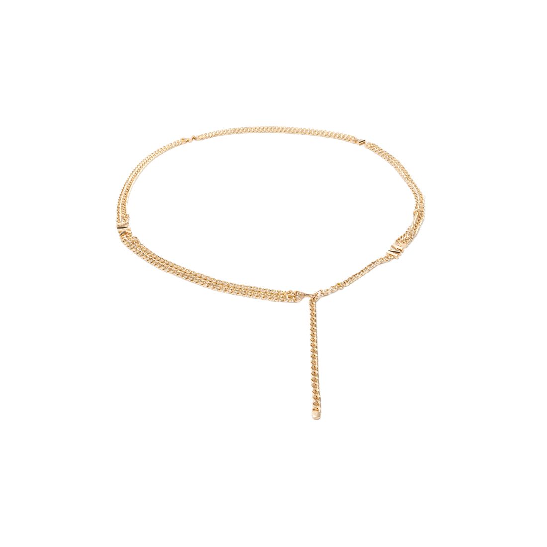 Michael Kors Michael Michael Kors Double Chain Belt