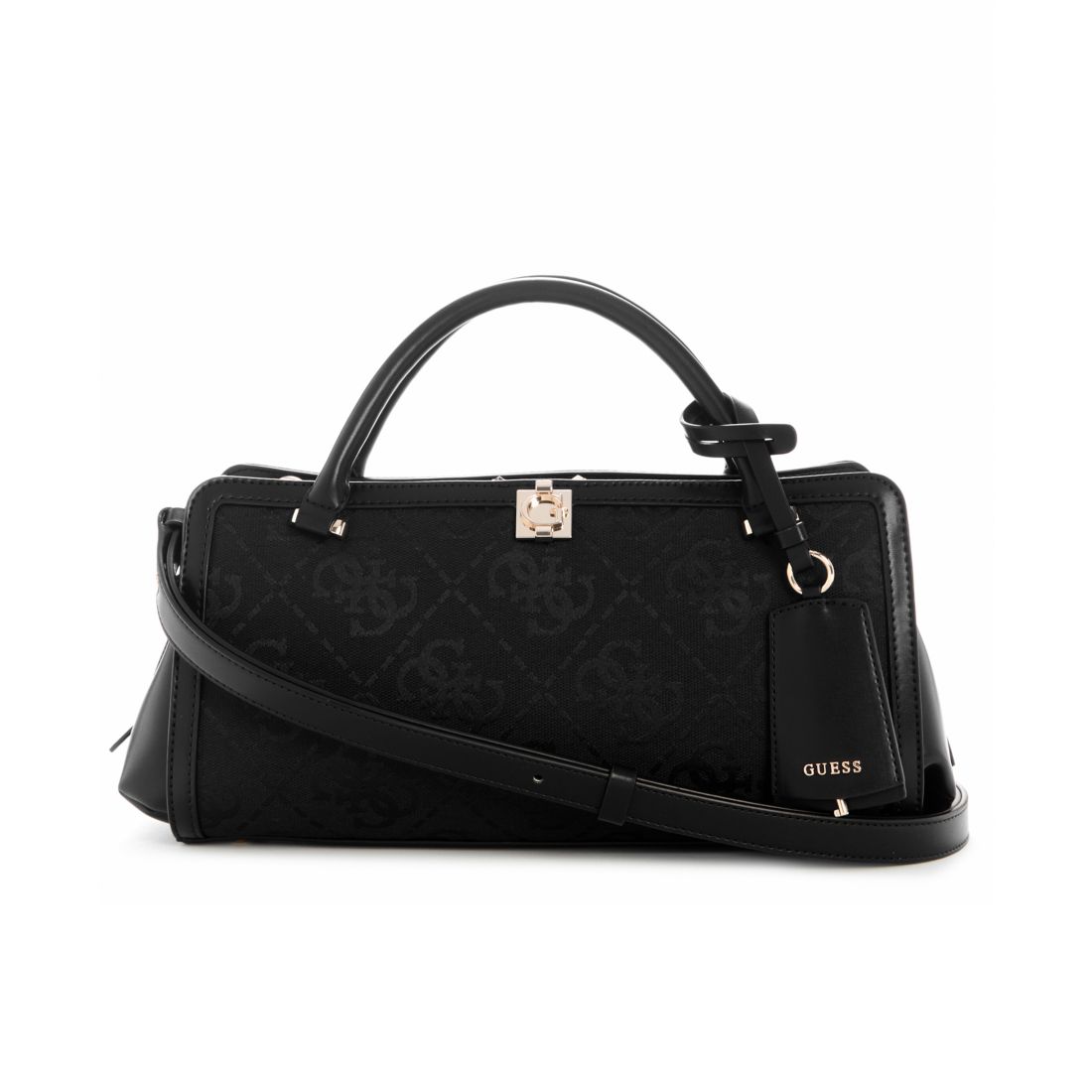 Guess Audrey Logo Large Satchel Handbag