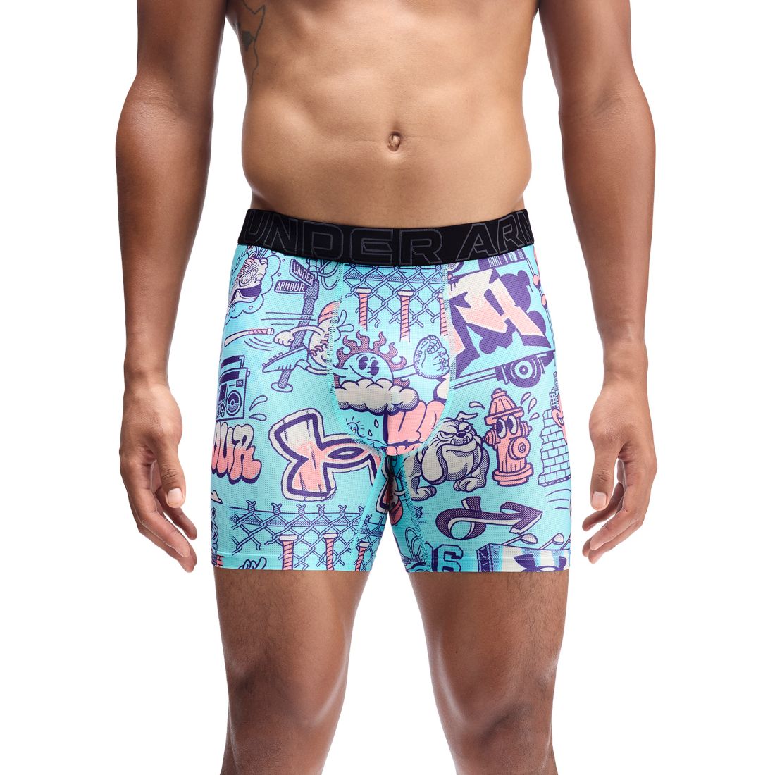Under Armour Men's Performance Tech Boxer Briefs