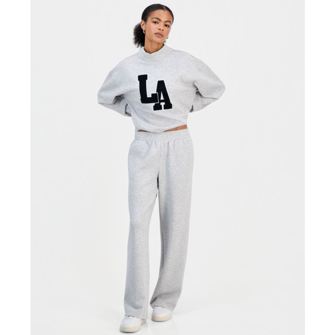 Fvr Drm Juniors' High Rise Pull On Scuba Sweatpants