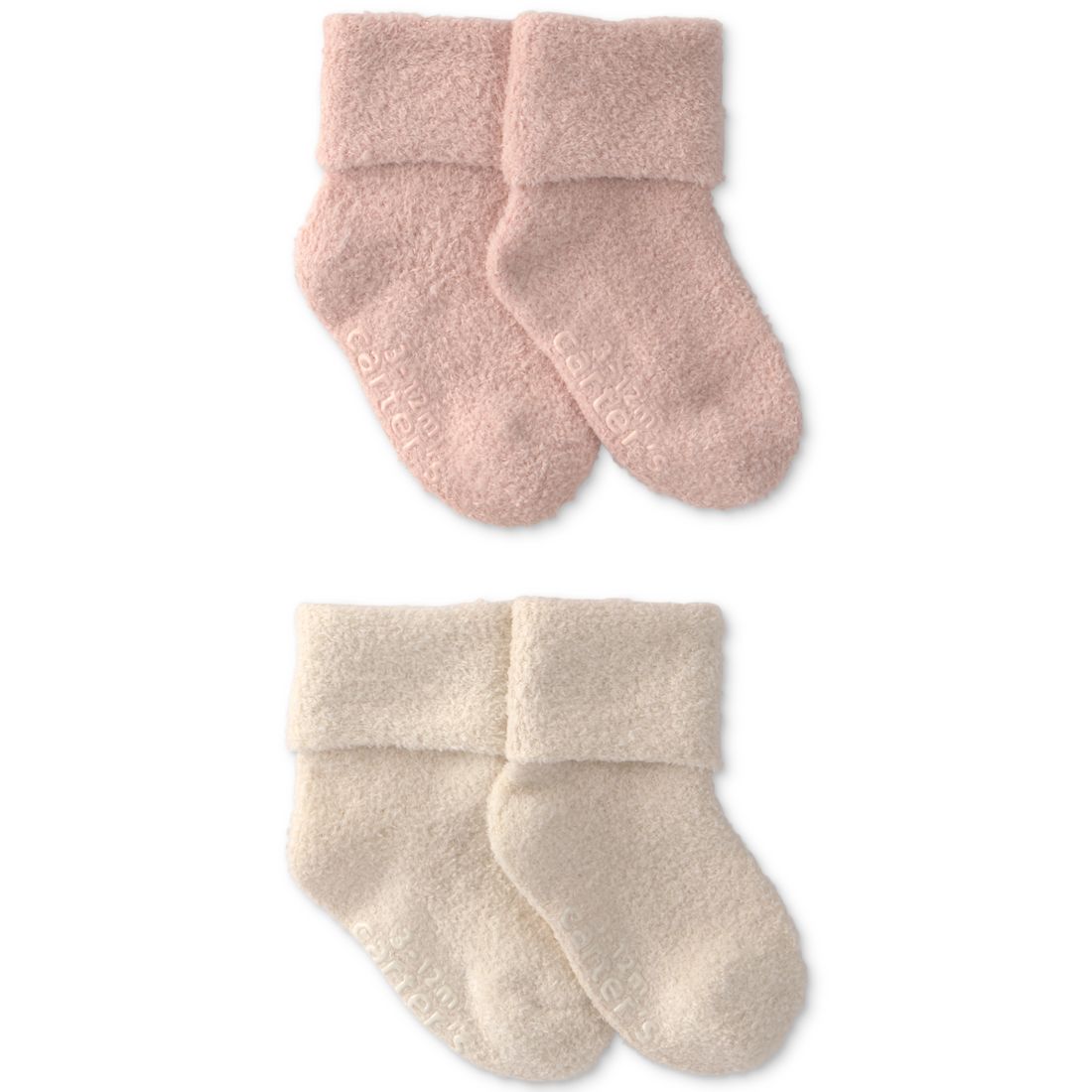 Carter's Baby Boys' Chenille Ankle Socks, 2-Pack