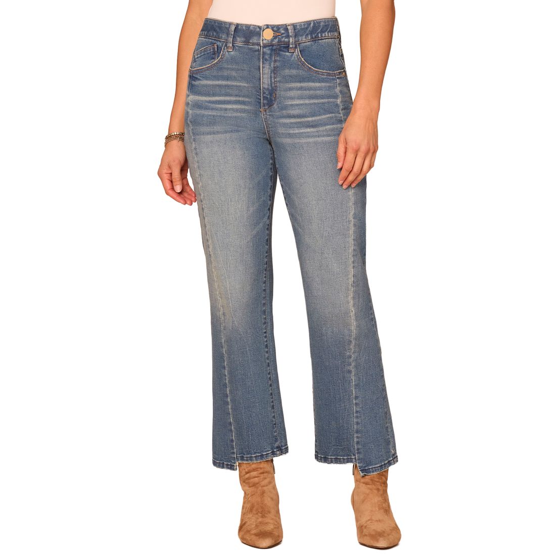 Democracy Women's AbSolution Sky-Rise Barely Boot Jeans
