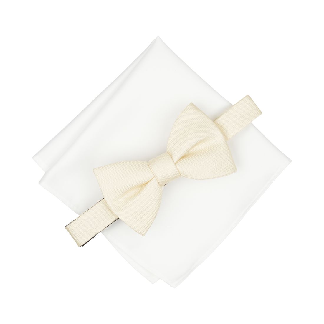 Alfani Men's Modern Texture Solid Bow Tie and Pocket Square, 2-Piece Set, Macy's Exclusive