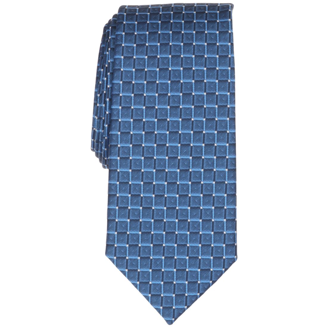 Perry Ellis Men's Grid Pattern Tie