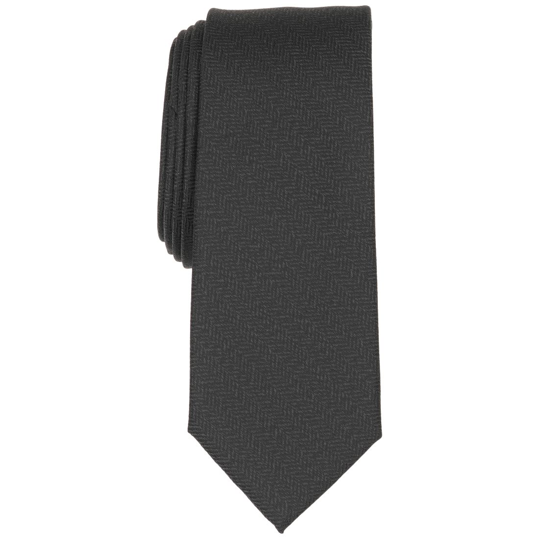 Bar Iii Men's Chevron Tonal Solid Pattern Tie