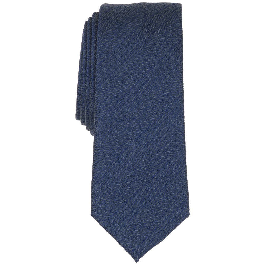 Alfani Men's Atlas Chevron Solid Slim Tie