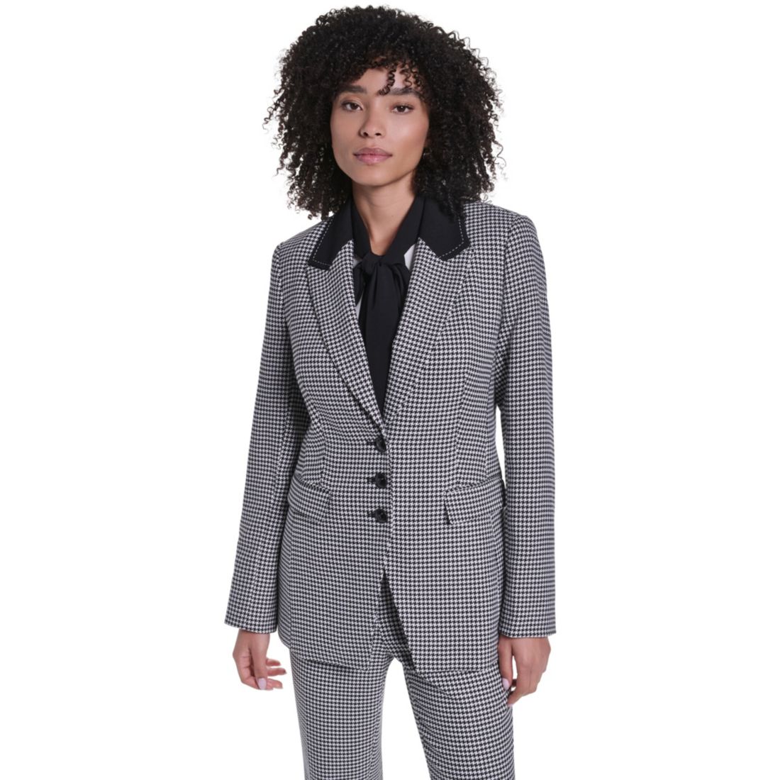 Karl Lagerfeld Paris Women's Three-Button Jacket