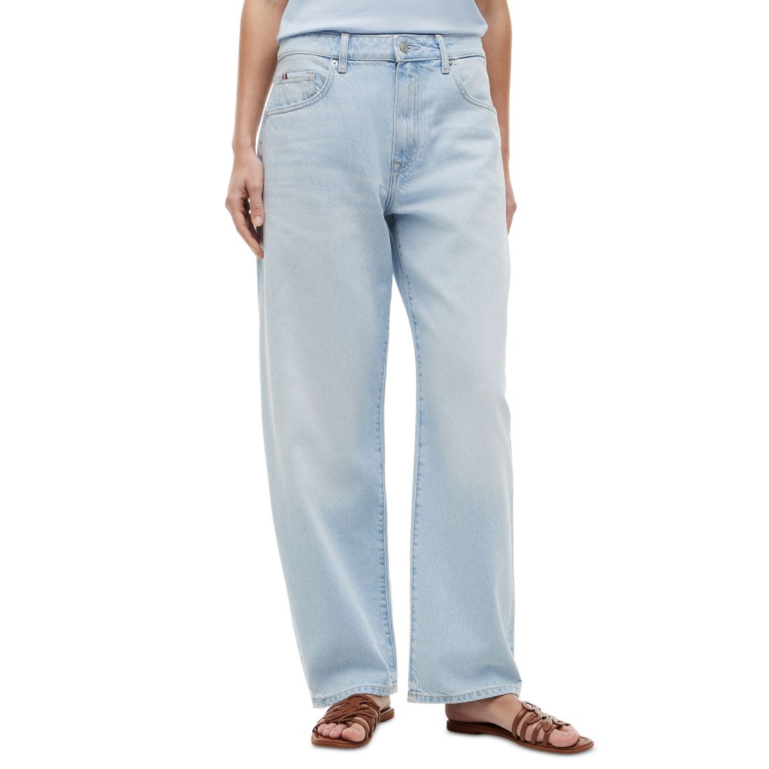 Tommy Hilfiger Women's Barrel Leg Jeans