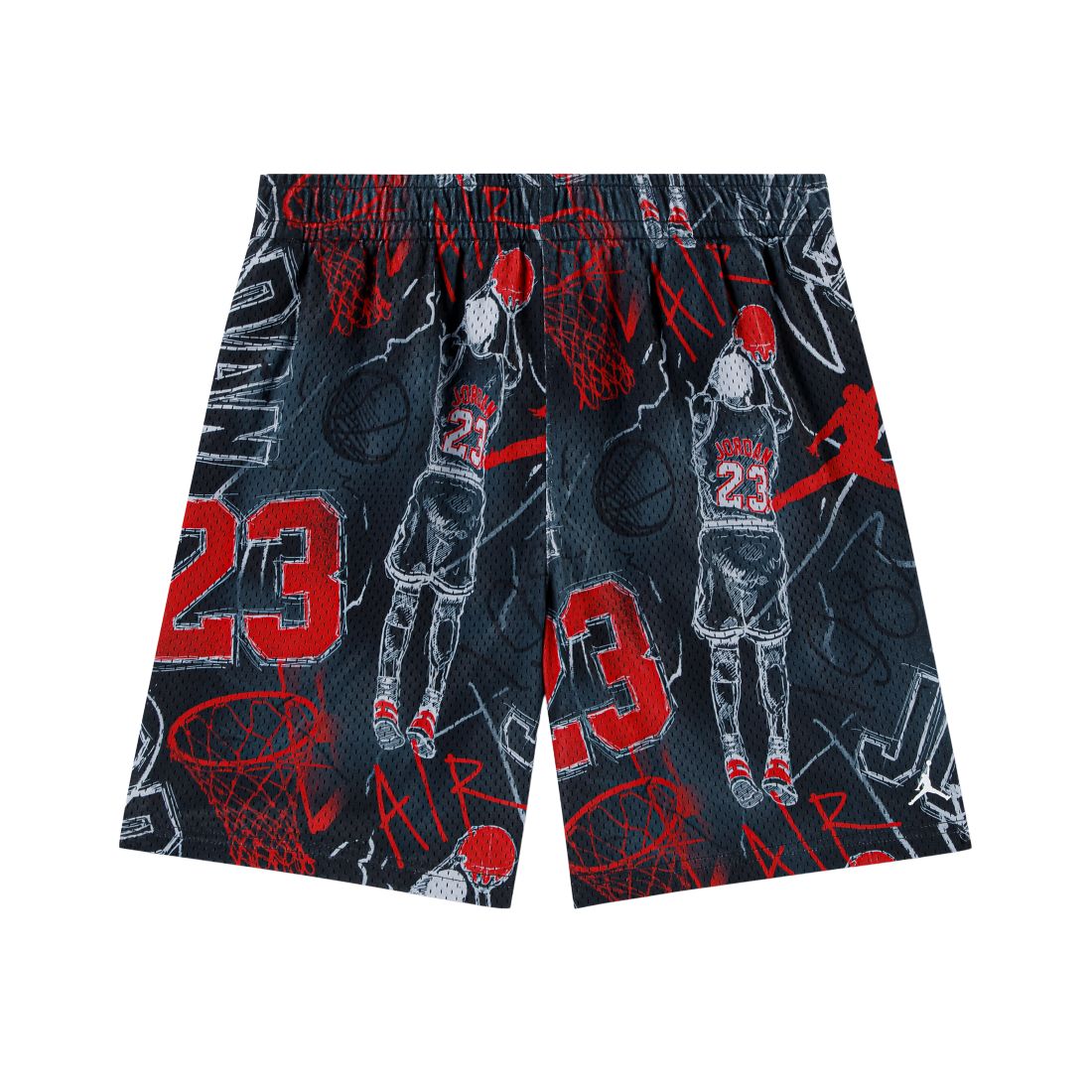 Jordan Boys' 8-20 Notebook Doodle Printed Shorts