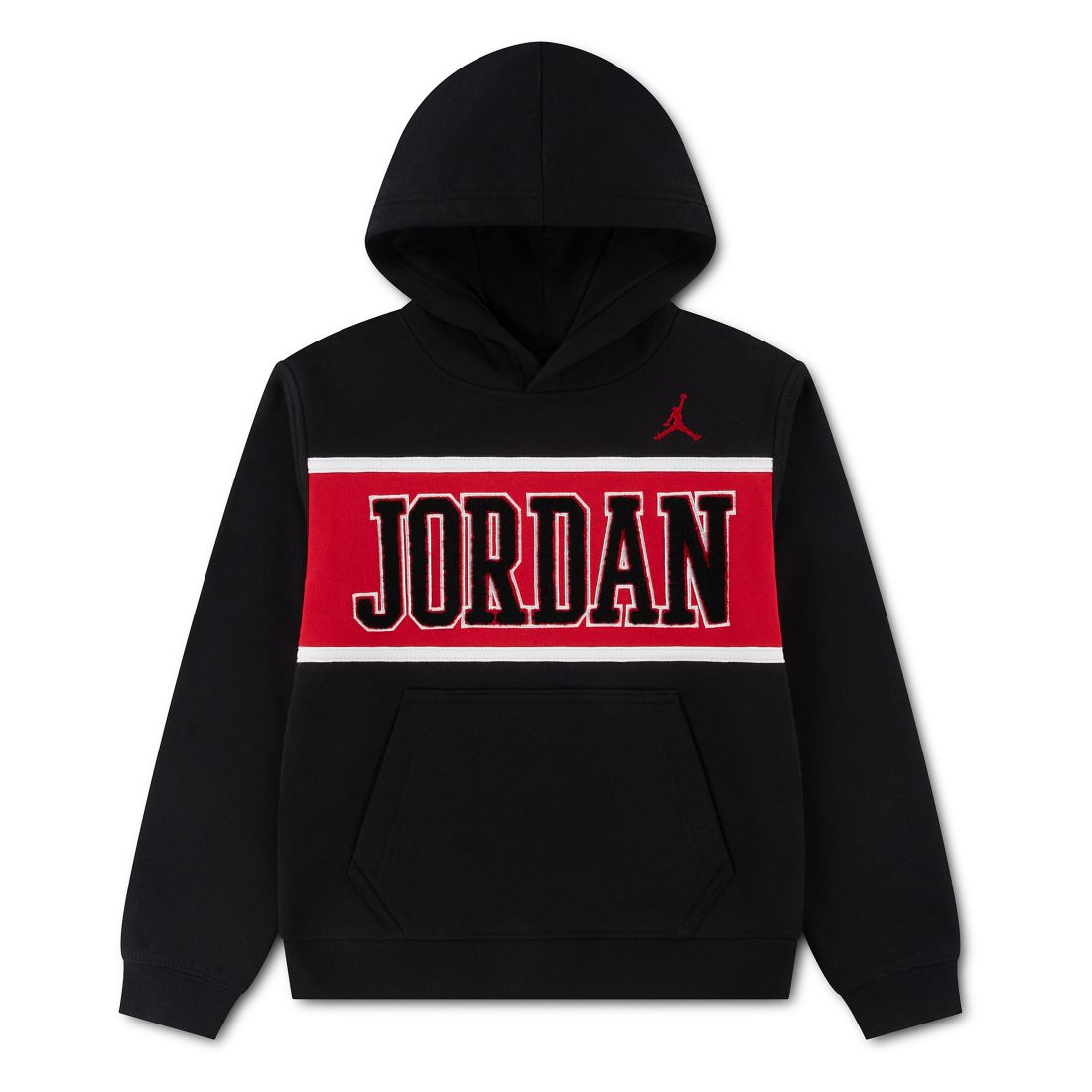 Jordan Boys' 8-20 Clutch Script Long-Sleeve Hoodie