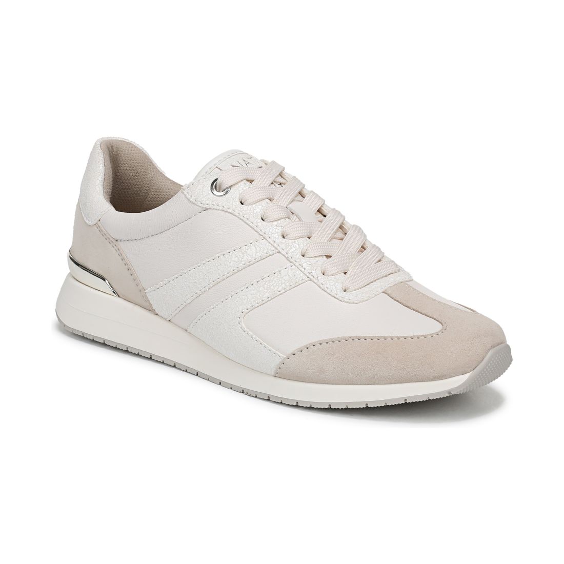 Naturalizer Women's Lorena Closed Round Toe Lace Up Sneakers