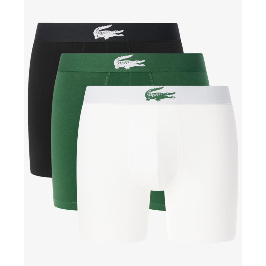 Lacoste Men's Regular-Fit Boxer Briefs, 3-Pack