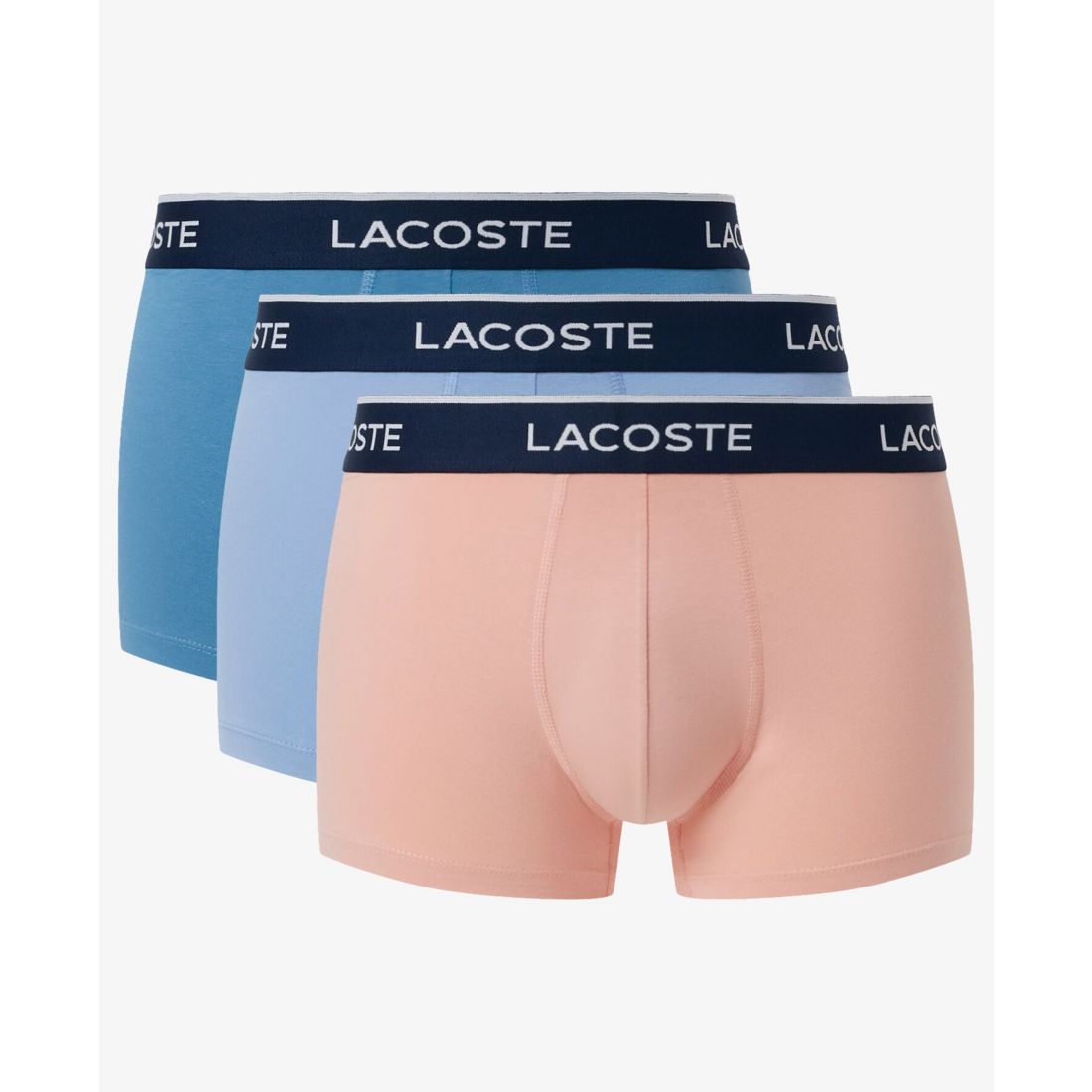 Lacoste Men's Regular-Fit Trunks, 3-Pack