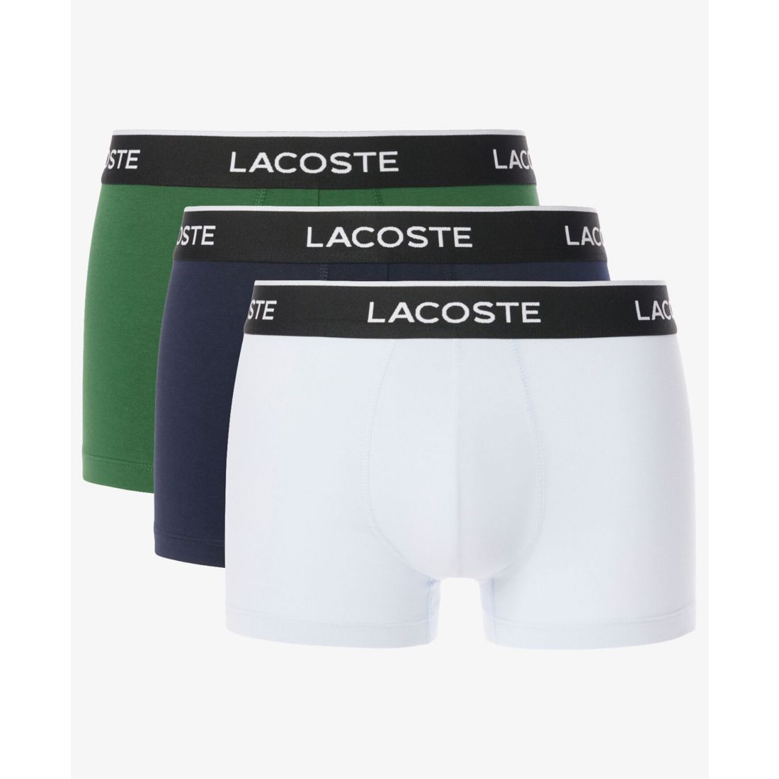 Lacoste Men's Regular-Fit Trunks, 3-Pack