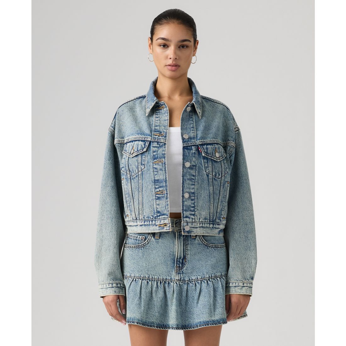 Levi s Women's Shrunken '90s Trucker Jacket