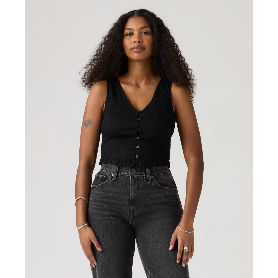 Levi s Women's Teagan Mini Eyelet Blouse