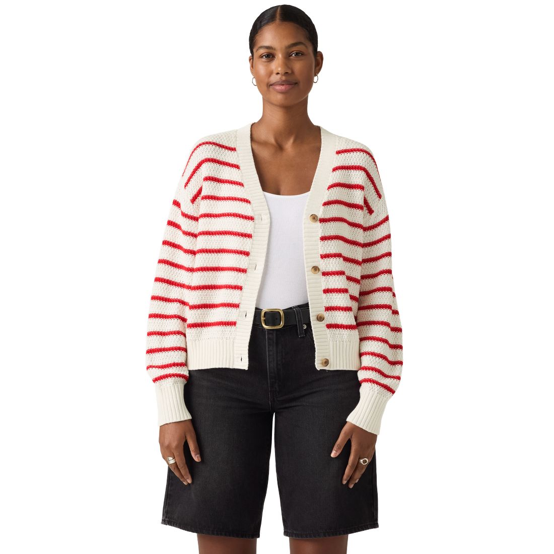 Levi s Juniors' Snowflake Standard Fit Cardigan