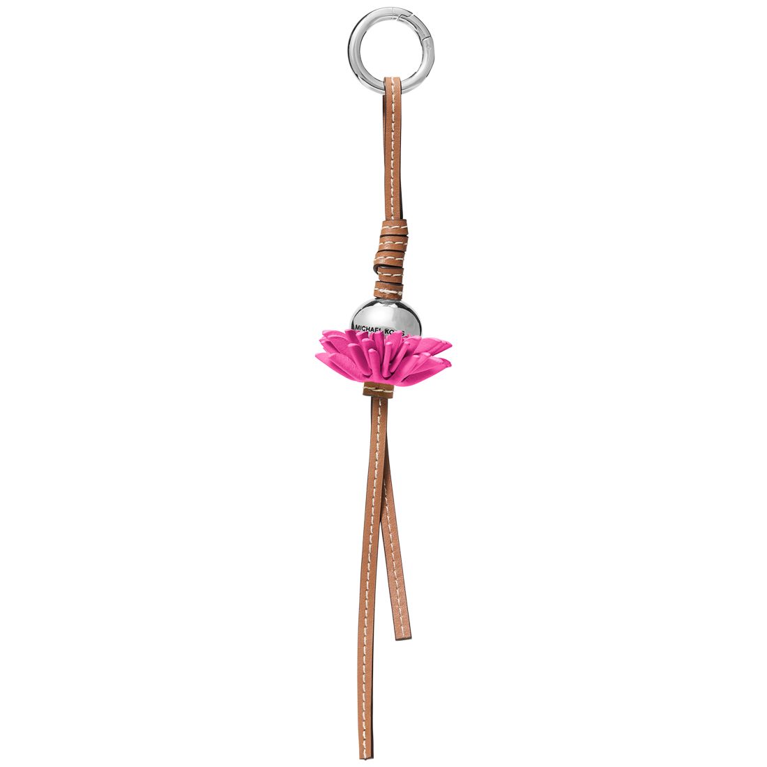 Michael Kors Michael Michael Kors Leather Flower Burst Charm