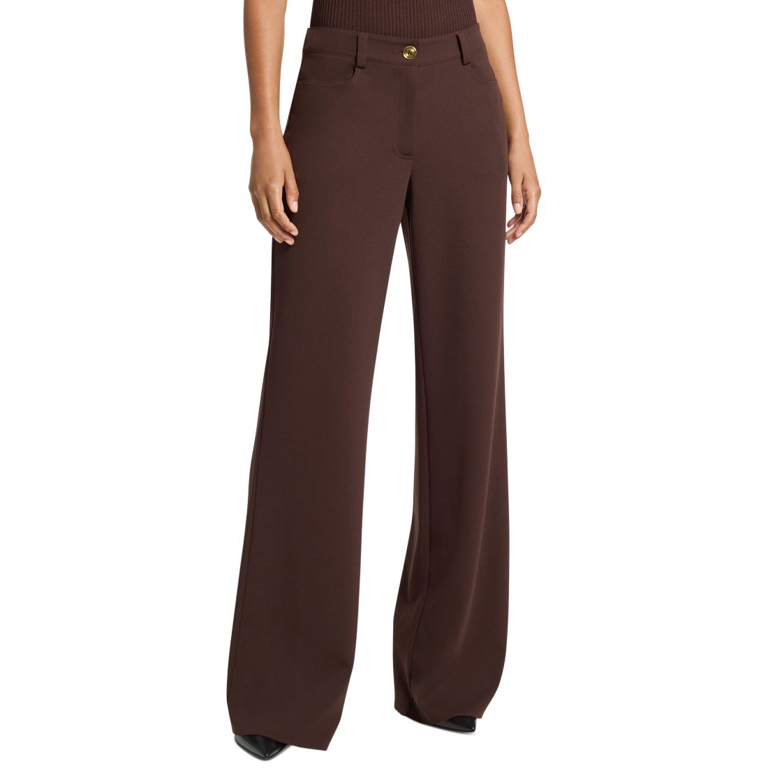 Michael Kors Women's High-Waisted Bootcut Pants