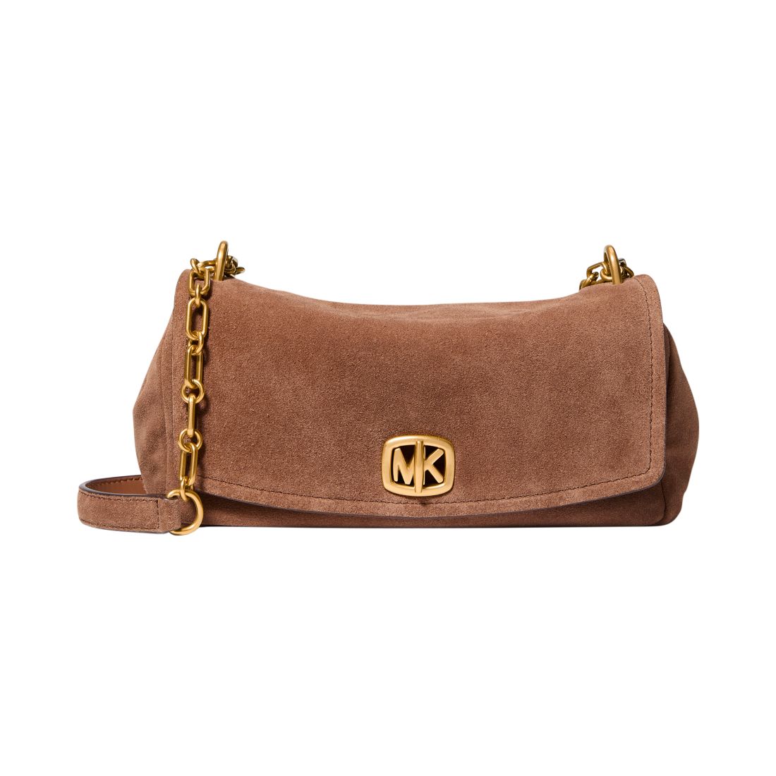 Michael Kors Michael Michael Kors Bryant Turn-Lock Convertible Chain Small Shoulder Handbag