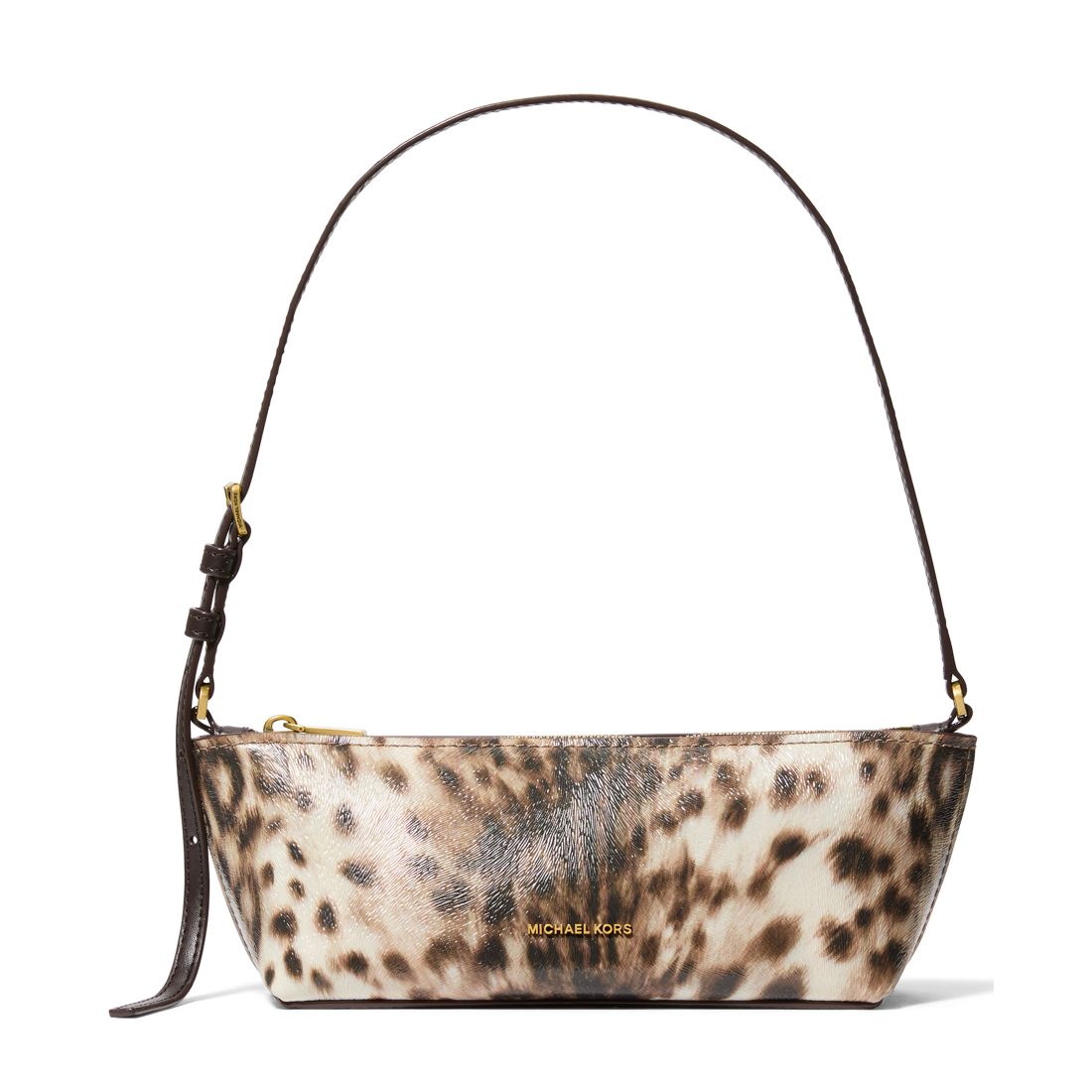 Michael Kors Michael Michael Kors Leather Small Pouchette Shoulder Handbag