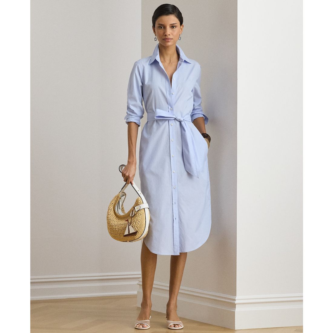 Macy*s Lauren Ralph Lauren Petite Point Collar Shirt Dress available now at Town Center at Boca Raton Macy*s Lauren Ralph Lauren Petite Point Collar Shirt Dress available now at Town Center at Boca Raton