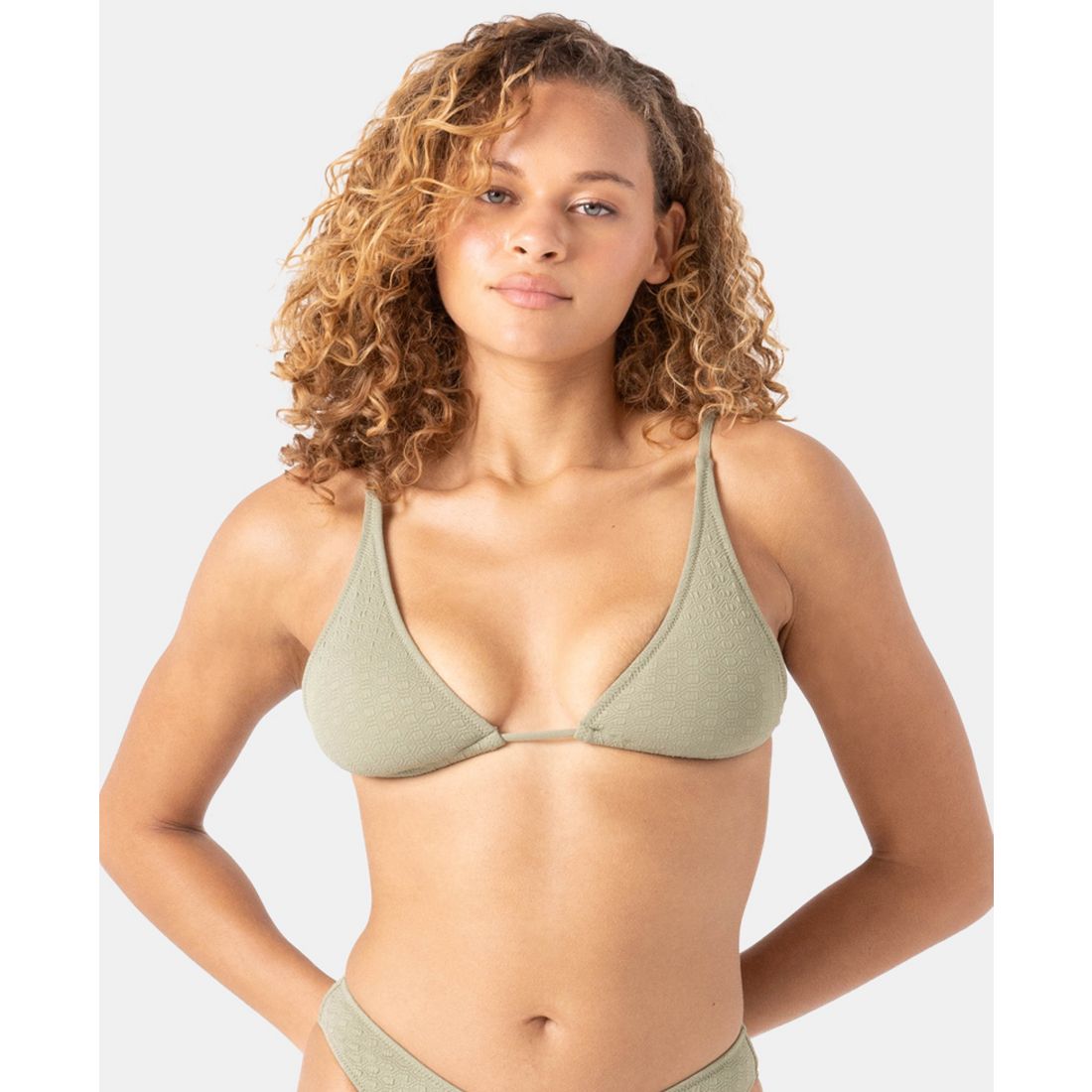 Roxy Juniors' Haliewa Built-Up Triangle Bikini Top