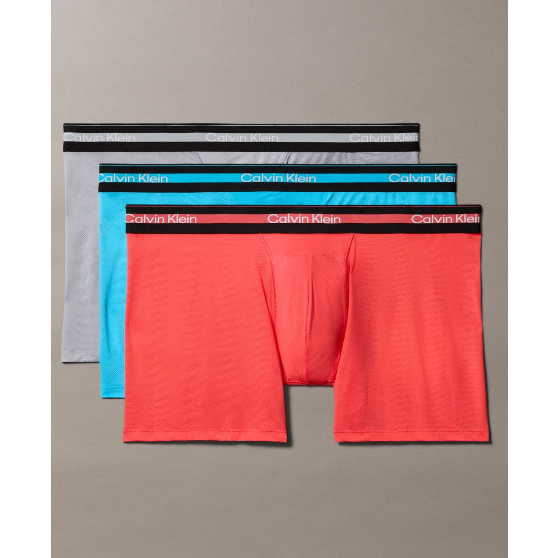 Calvin Klein Men's Icon Active Mesh Trunks, 3-Pack