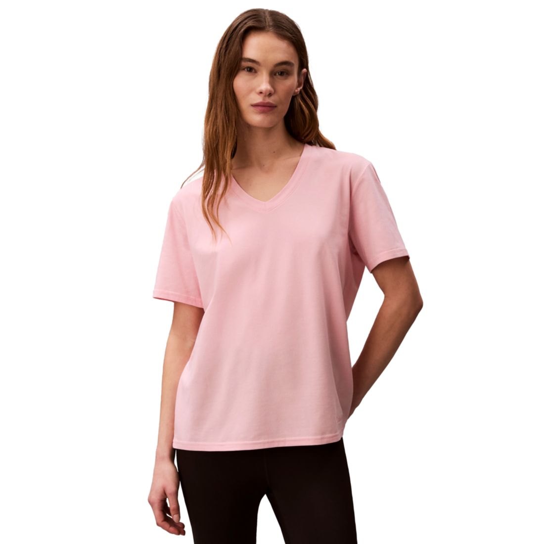 Calvin Klein Performance Women's Classic-Fit V-Neck T-Shirt