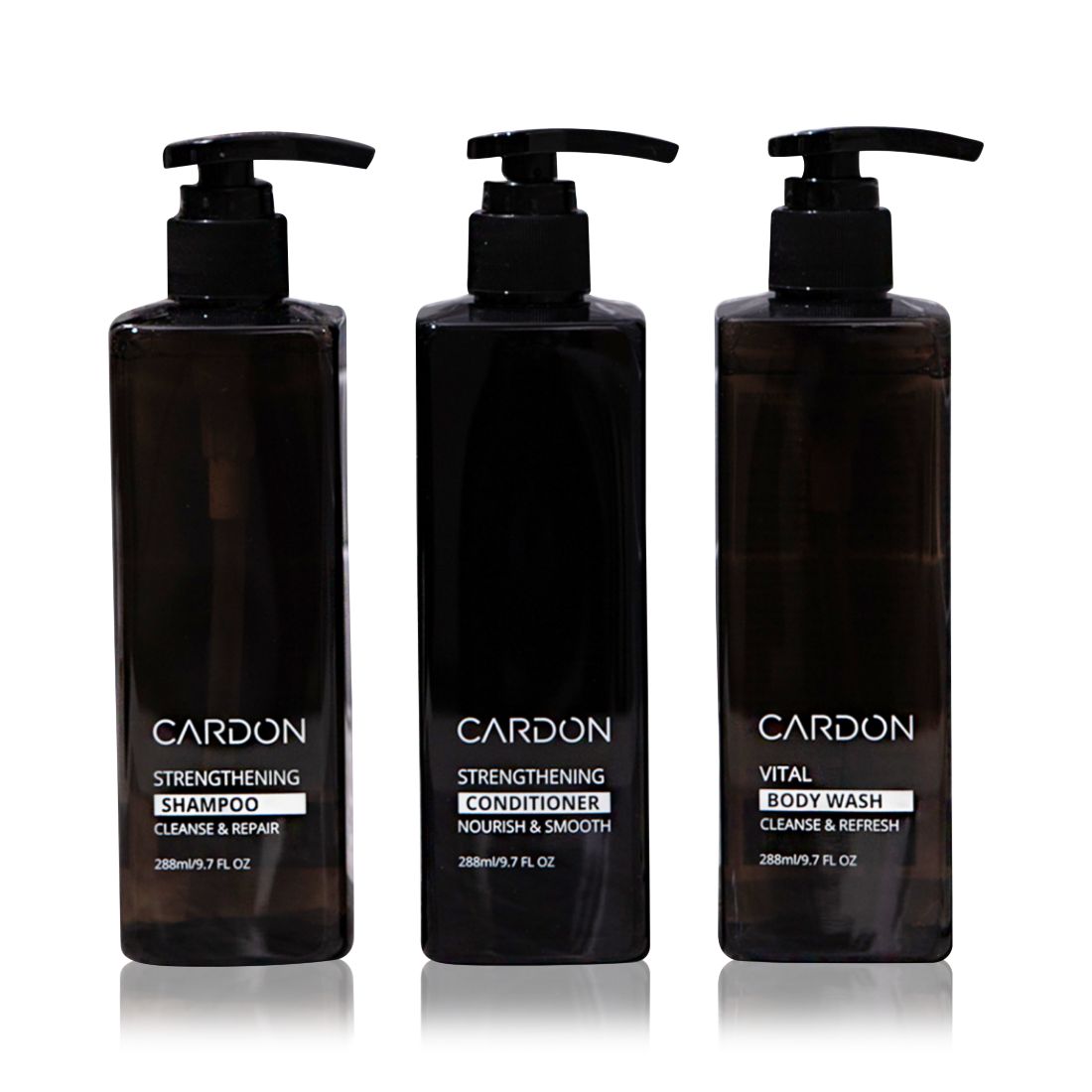 Cardon 3-Pc. Hair & Body Shower Set