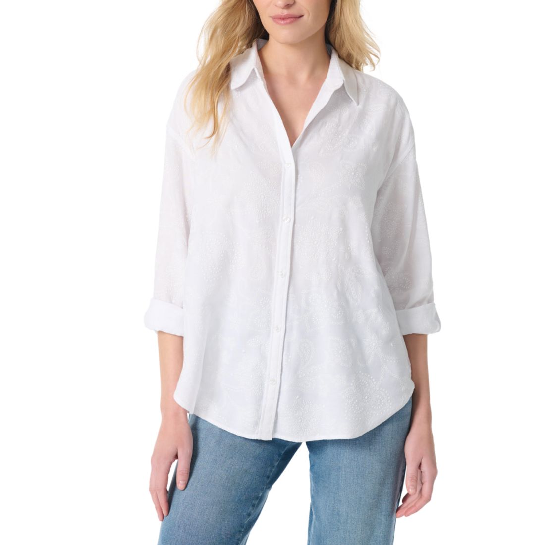 Gloria Vanderbilt Women's Button-Front Shirt