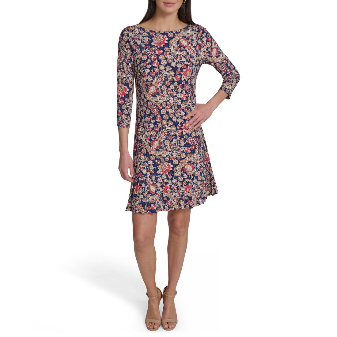 Tommy Hilfiger Petite Jersey Pull-On Shift Dress