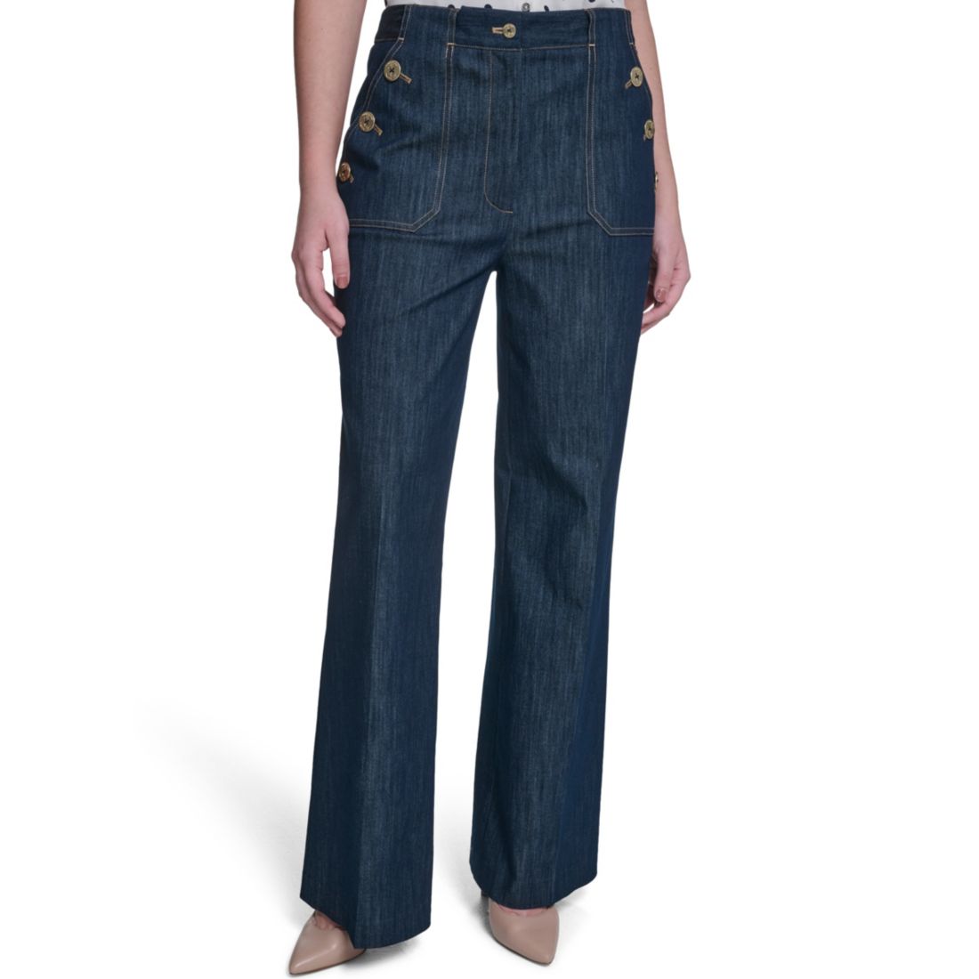 Tommy Hilfiger Women's Denim Sailor Pants