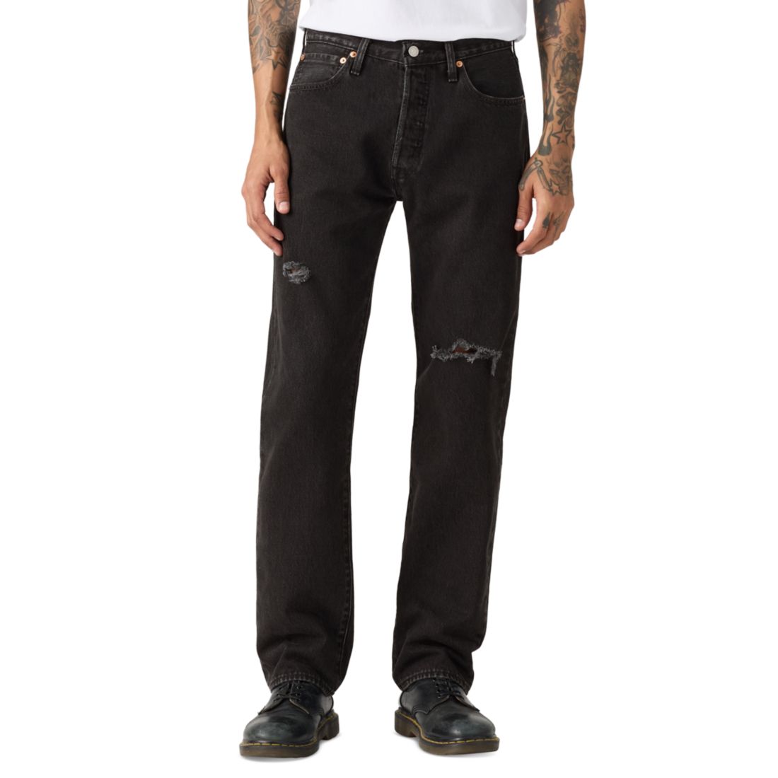 Levi s Men's 501 Regular-Fit Button Fly Jeans