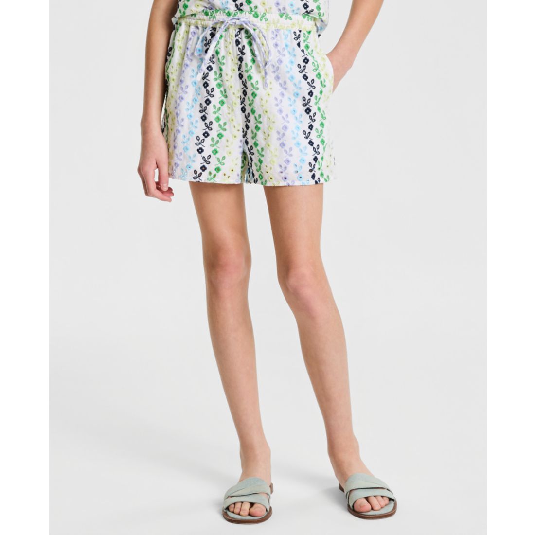 Cece Girls' 7-16 Drawstring Shorts