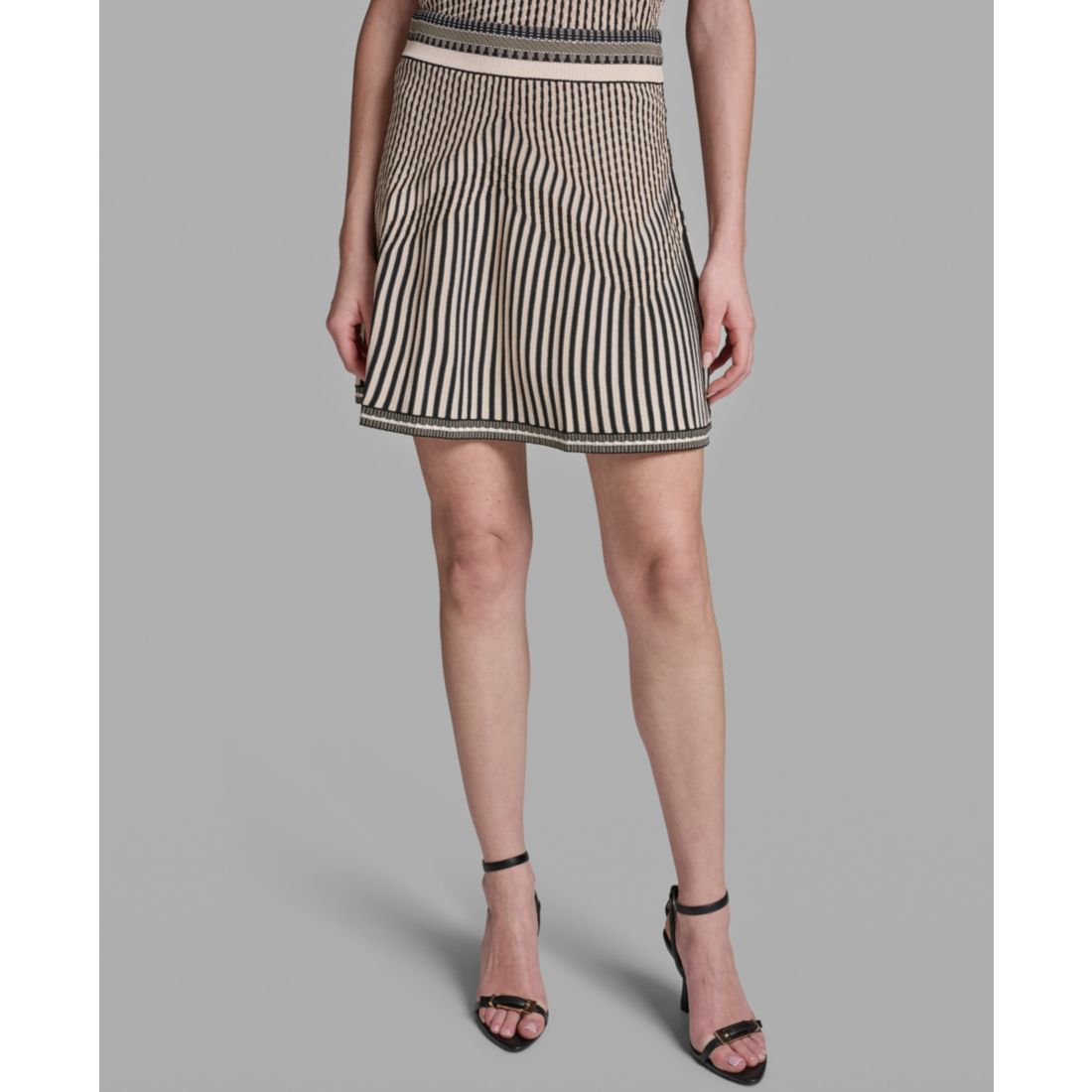 Bcbg Women's Mix Pattern Sweater Skirt