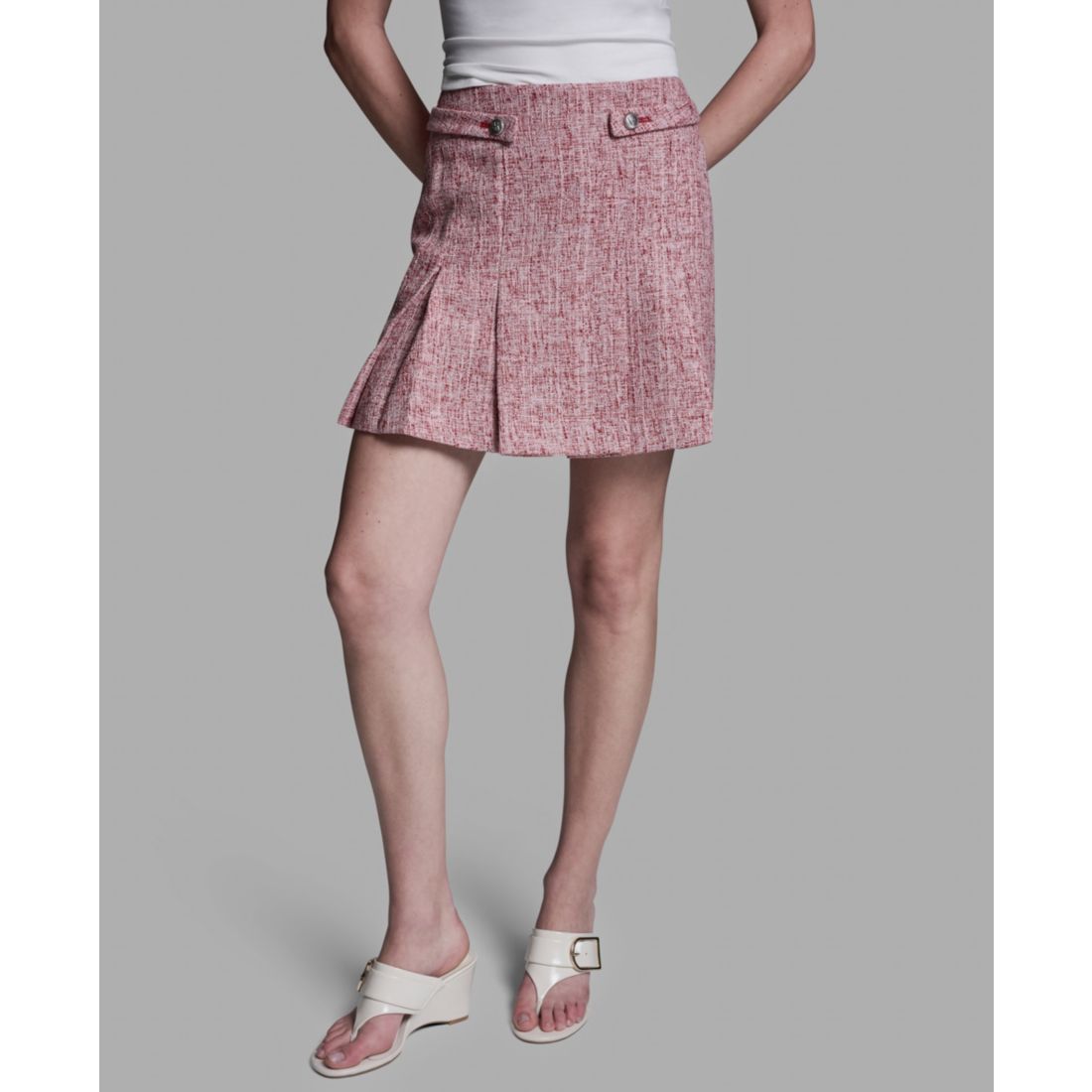 Bcbg Women's Pleated Mini Skirt