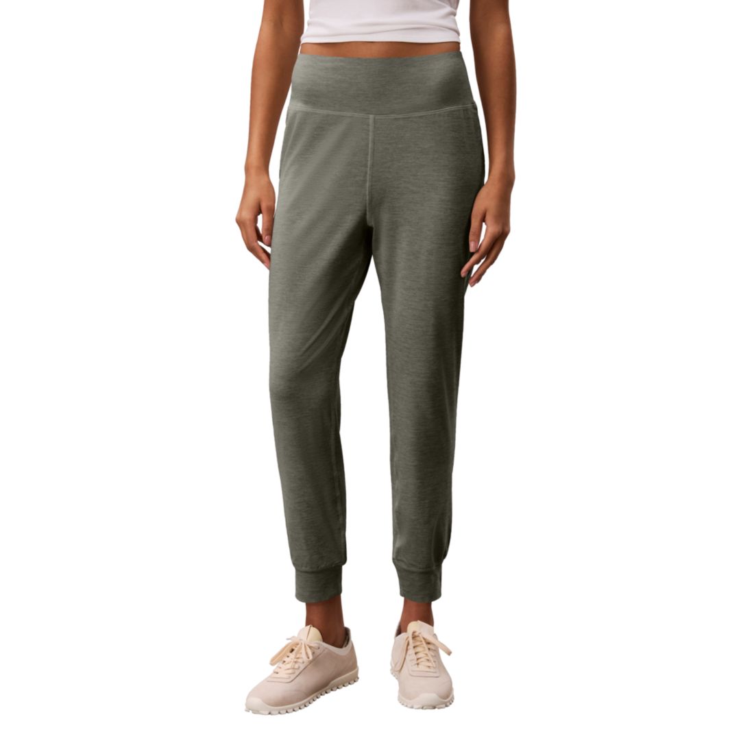 Calvin Klein Performance Women's Soft Melange Pull-On Ankle-Length Joggers
