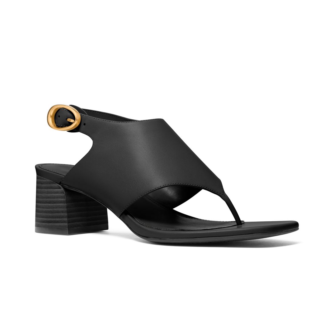 Michael Kors Michael Michael Kors Women's Kya Flex Mid Block Heel Thong Dress Sandals